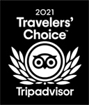 Trip Advisor's Traveler's Choice 2021 badge